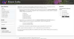 Desktop Screenshot of einceltda.com