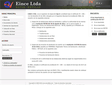 Tablet Screenshot of einceltda.com